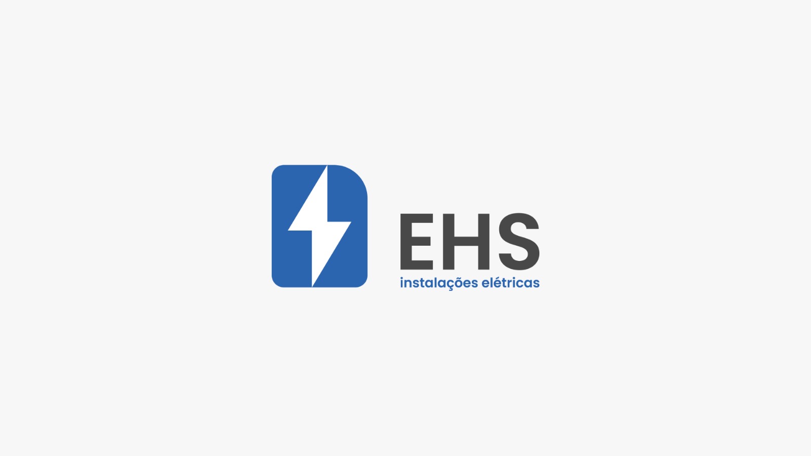 Logótipo EHS Instalações Elétricas